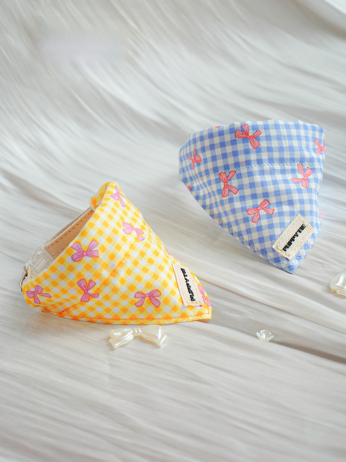 Dog Bandana Scarf - Adorable Puppytie Pet Bandana Saliva Towel
