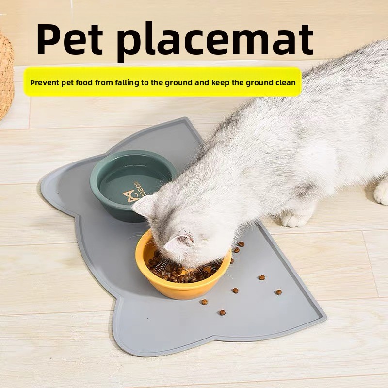 Pet Supplies Coupon - Silicone Pet Food Mat Easy To