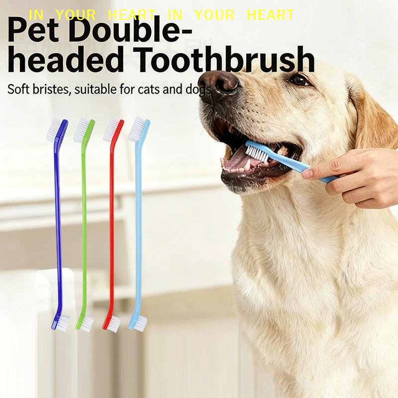 Pet X Supplies & Tack Howell - 【X】Cat Dog Toothbrush with Long Handle