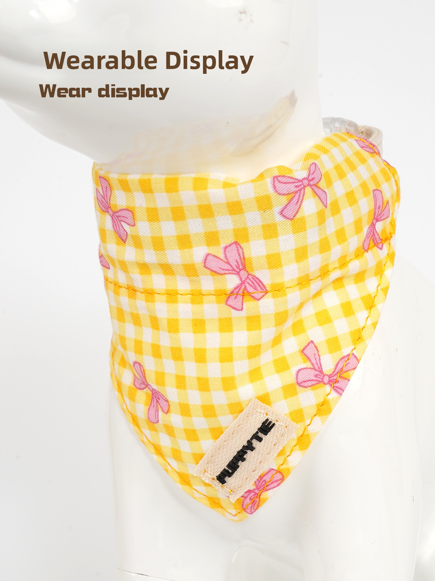 Adorable Puppytie Pet Bandana  - Dog Bandana Scarf avis et prix