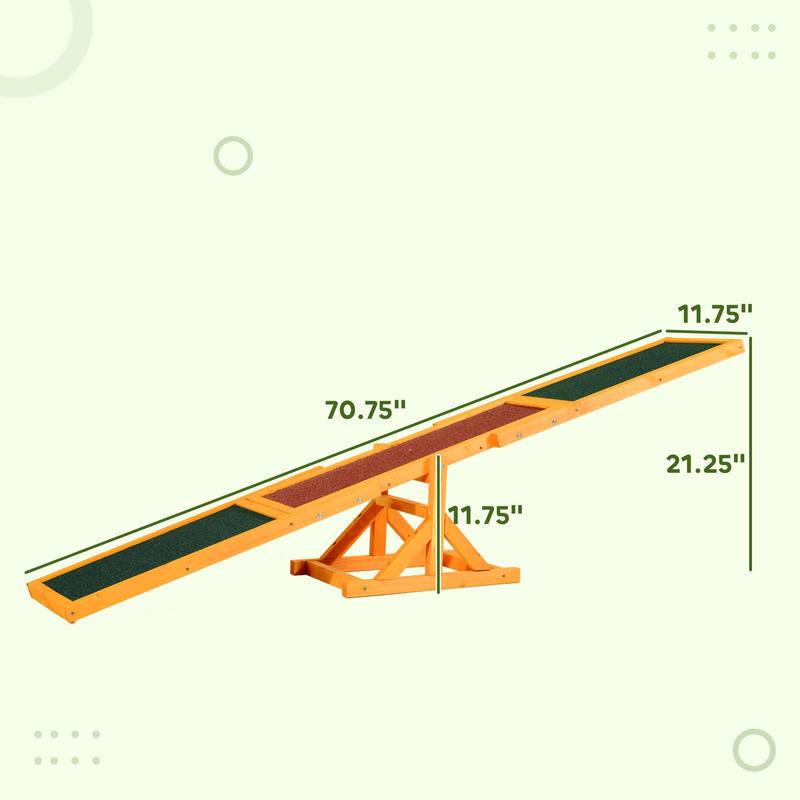 PawHut Wooden Dog Agility Sees - Pet X Supplies & Tack Howell avis et prix