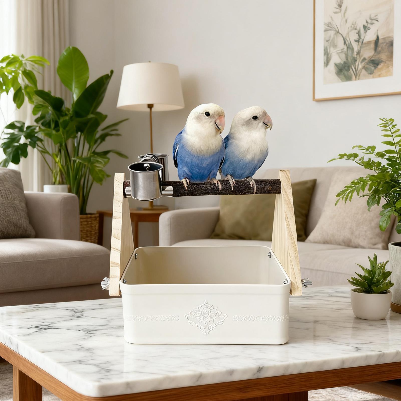 Bird Tabletop Perch Lovebirds  - Pet Supplies Zoo avis et prix