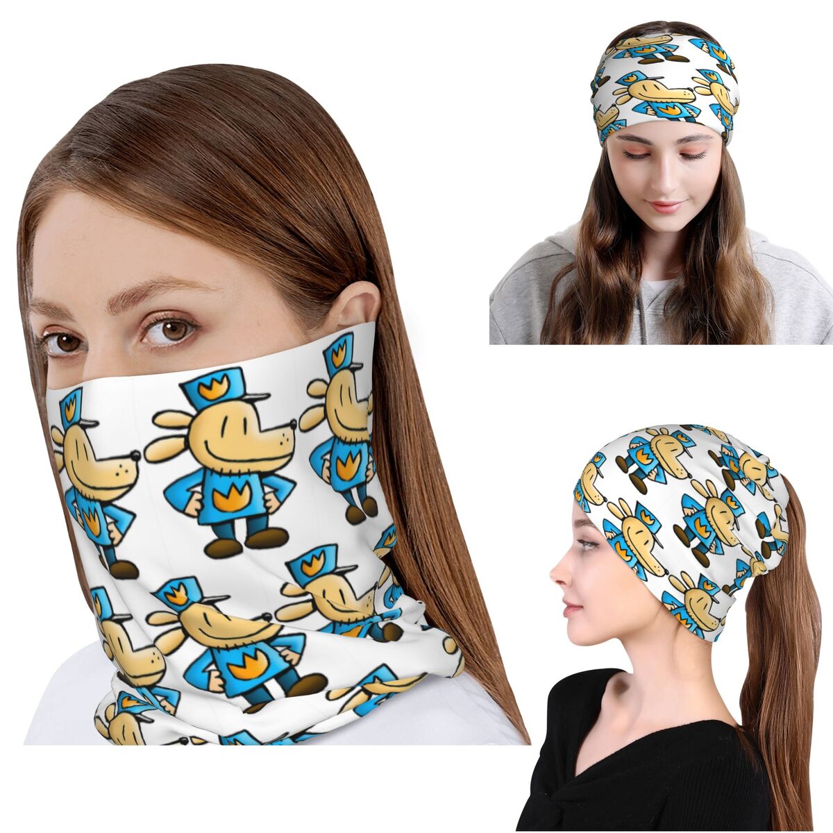 Dog Man Comedic Graphic Novel  - Dog Bandana Scarf avis et prix
