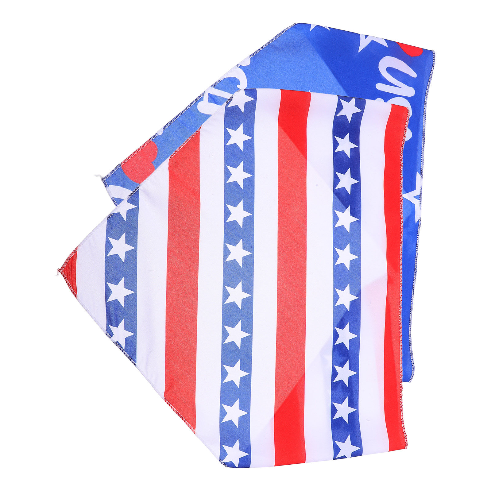 2Pcs Pet American Flag Bandana - Dog Bandana Scarf avis et prix