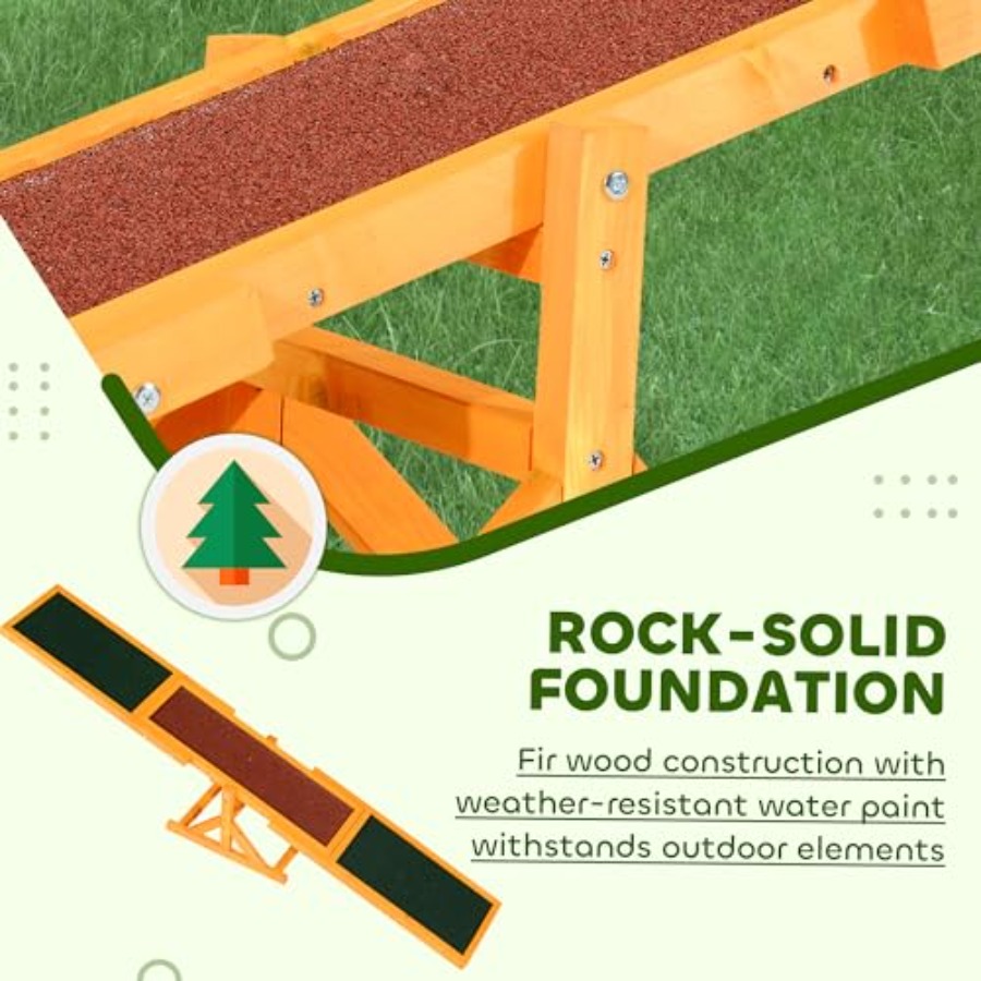 Wooden Dog Agility Seesaw for  - Pet X Supplies & Tack Howell avis et prix