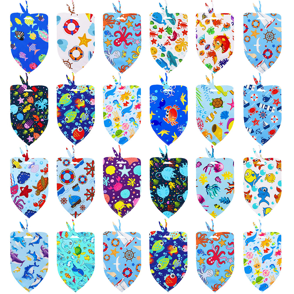 50pcs Pet Dog Bandana Fashion  - Dog Bandana Scarf avis et prix