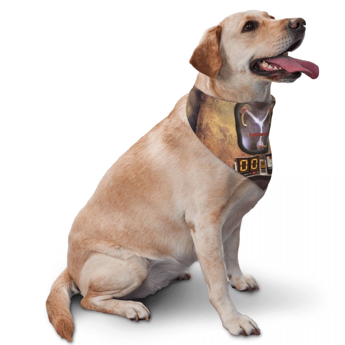 Steampunk Rustic Flux Capacito - Dog Bandana Scarf avis et prix