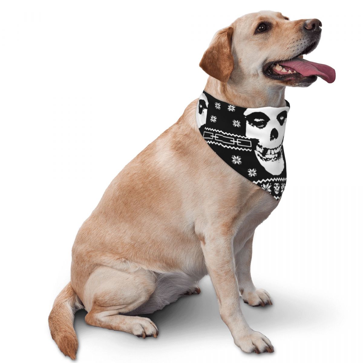 Punk Rock Band Misfits Pet Sca - Dog Bandana Scarf avis et prix