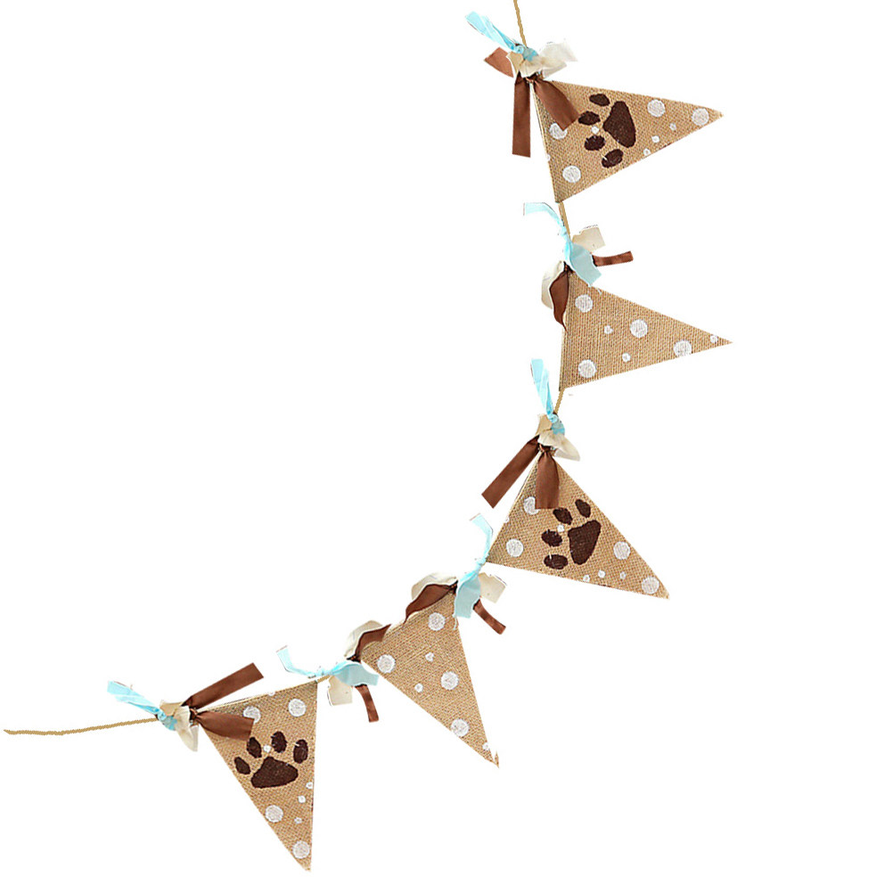 Vintage Linen Bunting Banner A - Pet Supplies Zoo avis et prix