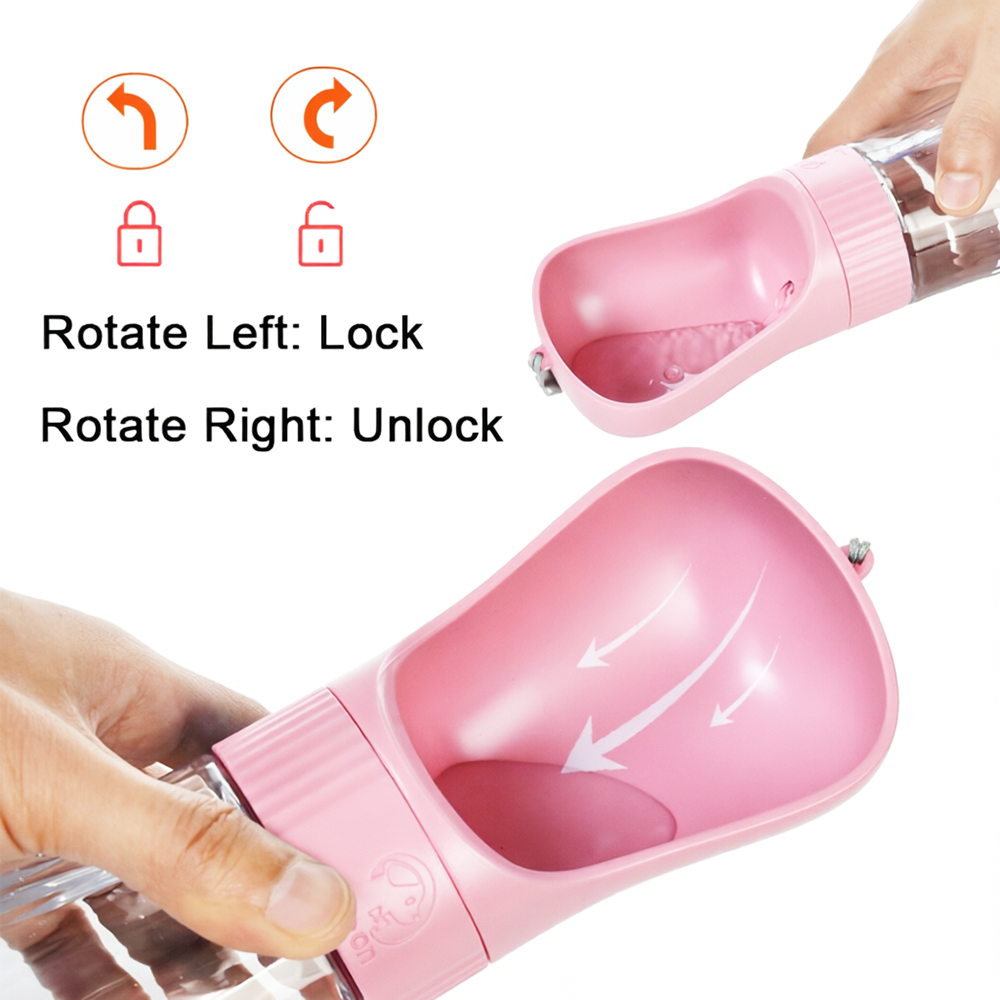 2 in 1 Dog Water Bottle Portab - Pet Supplies Coupon avis et prix
