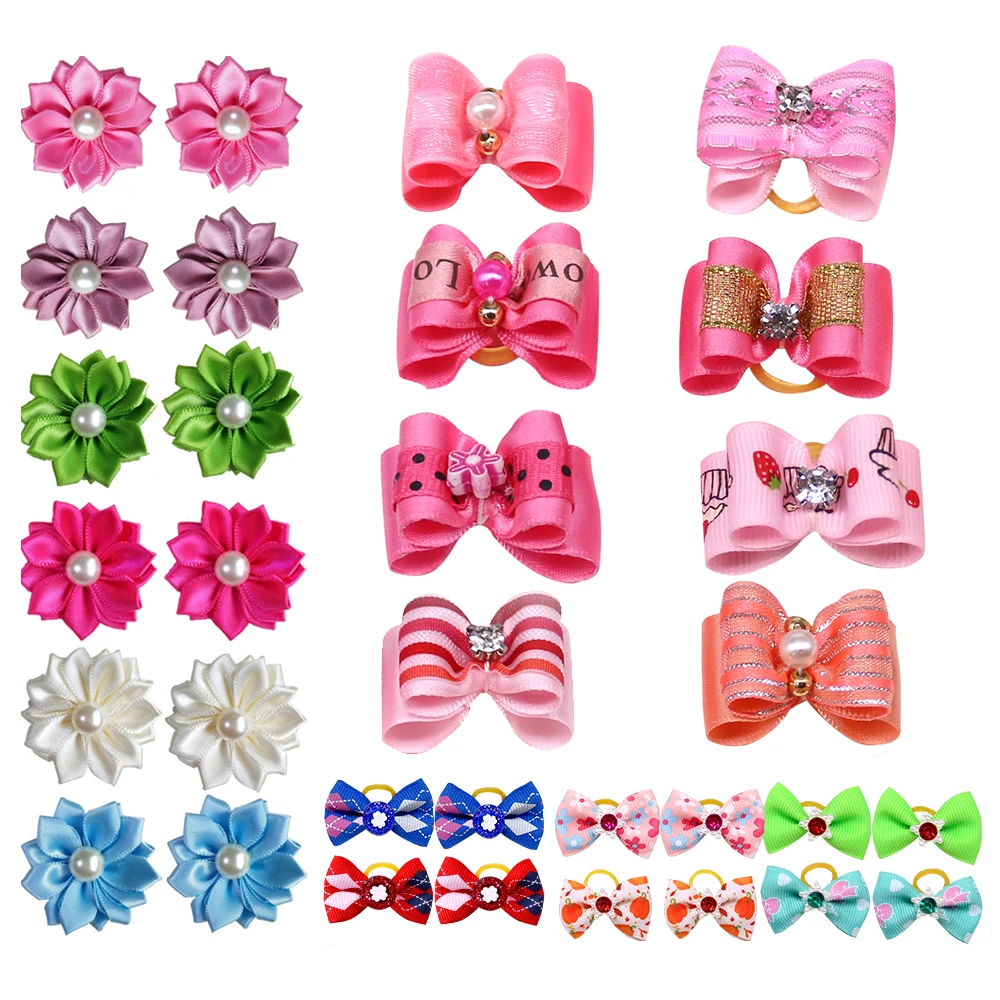 20PCS Pet Bows Dog Hair Bows f - Pet Supplies Coupon avis et prix
